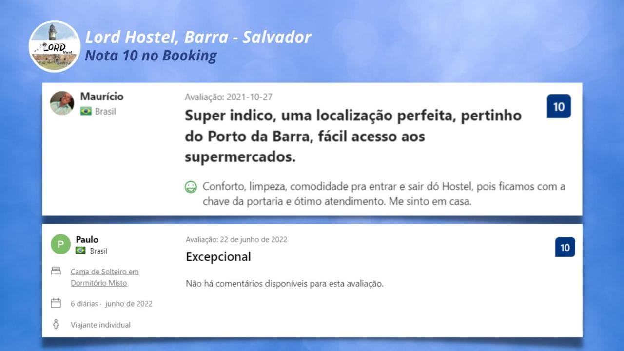 Lord Hostel Salvador da Bahia Dış mekan fotoğraf